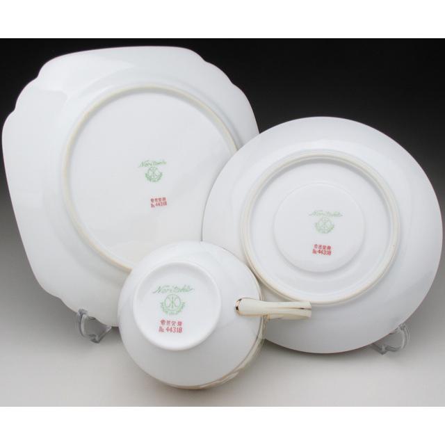 オールド Noritake 金点盛り 花・果実紋 トリオ！
