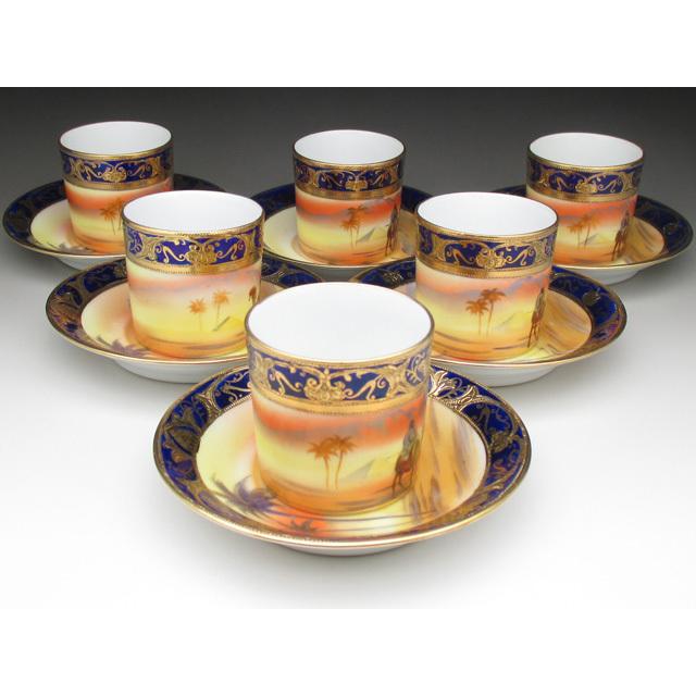 出荷 アンティーク陶磁器 ちるんはうすオールドノリタケ コバルト金