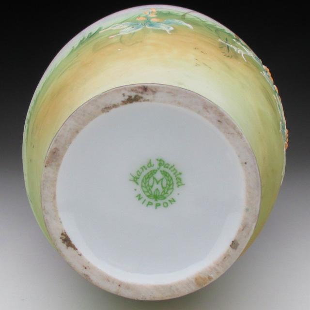 ノリタケ オールドノリタケ 盛り上げエジプト風景絵 花瓶 23cm ノリタケ オールドノリタケ 盛り上げエジプト風景絵 花瓶 23cm