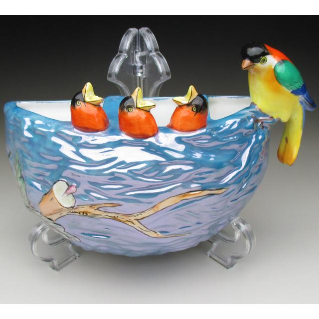 ノリタケ オールドノリタケ 鳥の巣フィギュア 壁掛け花瓶 ノリタケ オールドノリタケ 鳥の巣フィギュア 壁掛け花瓶