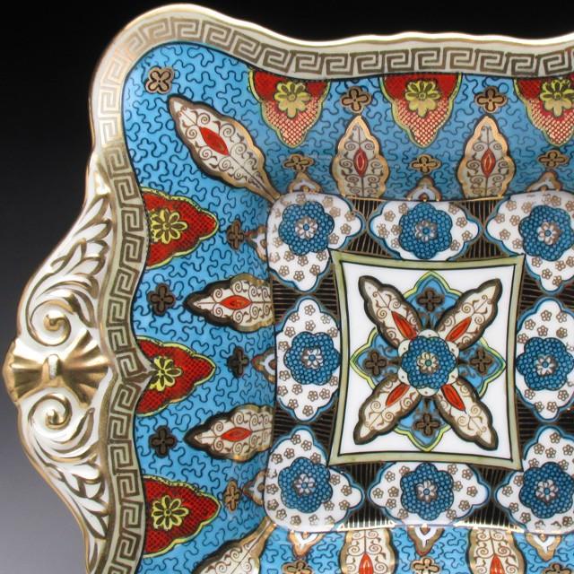 オールドノリタケ 金彩更紗文 スクエアボウル 25cm ノリタケ オールドノリタケ 金彩更紗文 スクエアボウル 25cm