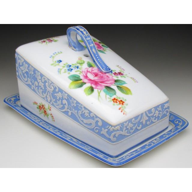 オールドノリタケ 薔薇装飾 ディッシュ