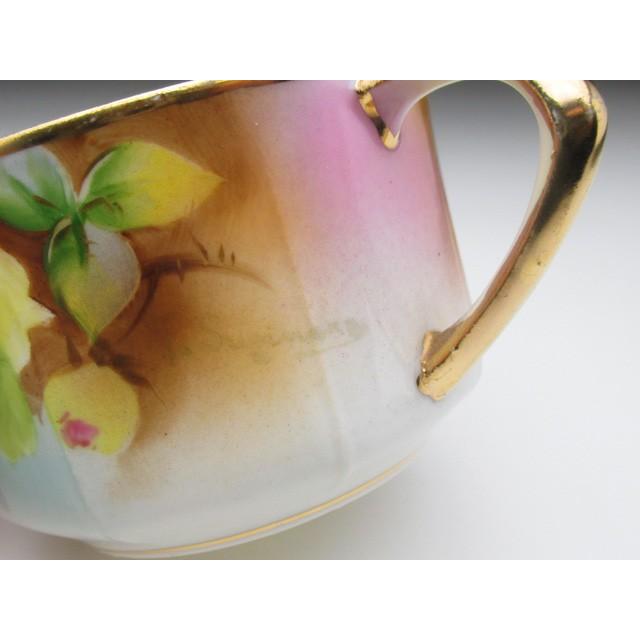 ノリタケ オールドノリタケ 薔薇絵 カップ&ソーサー (a ノリタケ オールドノリタケ 薔薇絵 カップ&ソーサー (a