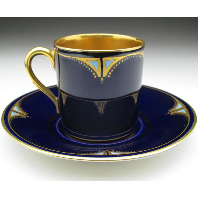 Rosenthal ローゼンタール コバルト金彩 カップ&ソーサー Rosenthal ローゼンタール コバルト金彩 カップ&ソーサー
