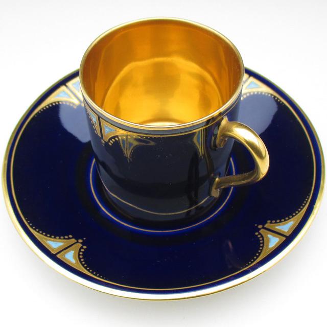 Rosenthal ローゼンタール コバルト金彩 カップ&ソーサー Rosenthal ローゼンタール コバルト金彩 カップ&ソーサー