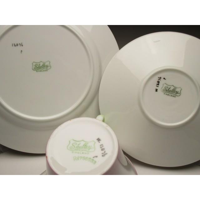 ROYAL DOULTON シェリー Swirl12076 トリオ カップ＆ソーサー