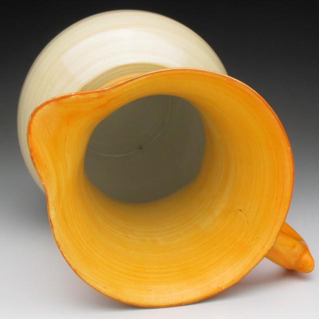 シェリー Swirl Orange 水差し ジャグ ピッチャー 1912年 アンティーク 