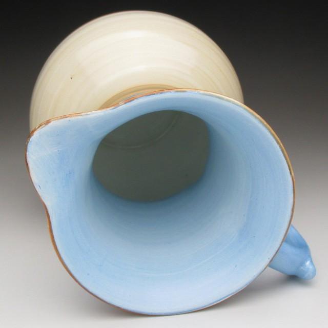 シェリー Swirl Blue 水差し ジャグ ピッチャー 1912年 アンティーク