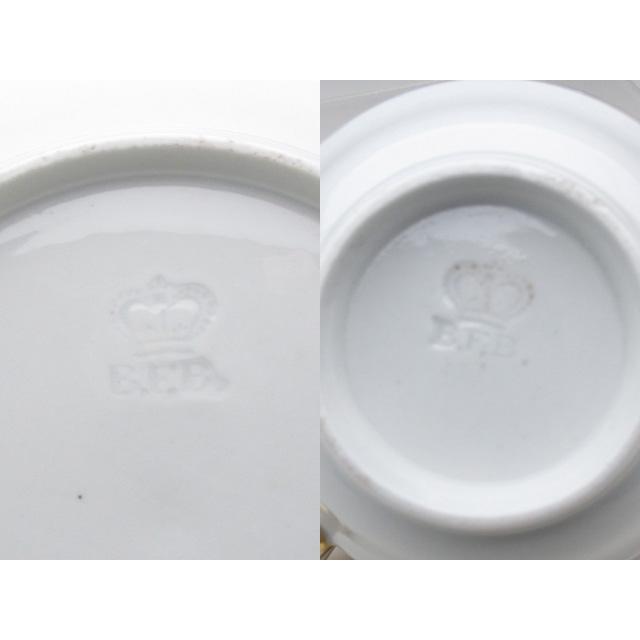 ROYAL WORCESTER ウースター 金彩幾何学文 カップ＆ソーサー 