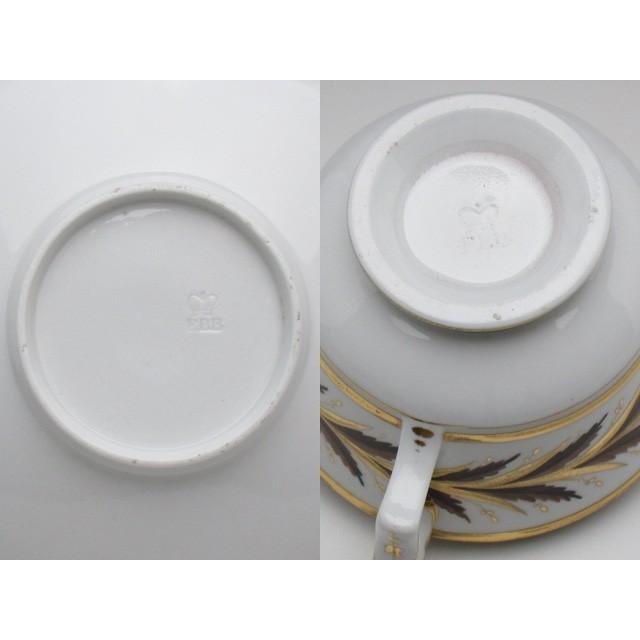 ウースター 金彩麦文 カップ＆ソーサー アンティーク 1813年 : wo060  