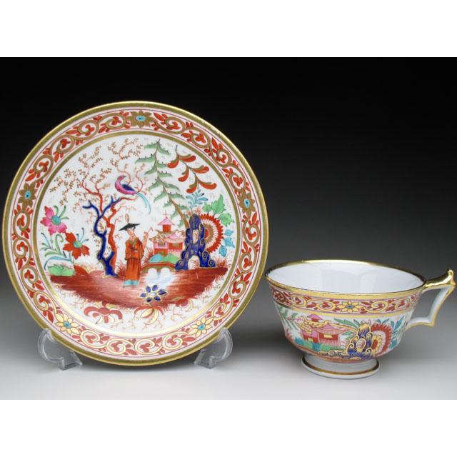 ROYAL WORCESTER ウースター 金彩東洋人物風景絵 カップ ROYAL WORCESTER ウースター 金彩東洋人物風景絵 カップ