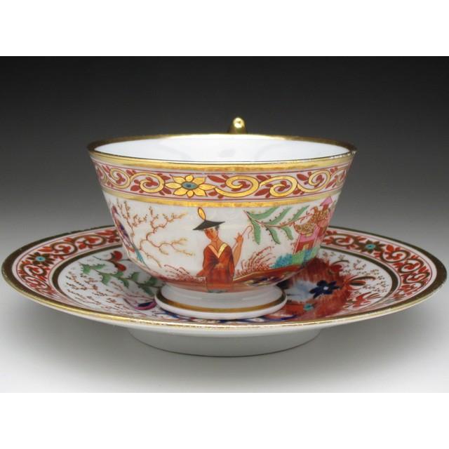 ROYAL WORCESTER ウースター 金彩東洋人物風景絵 カップ ROYAL WORCESTER ウースター 金彩東洋人物風景絵 カップ