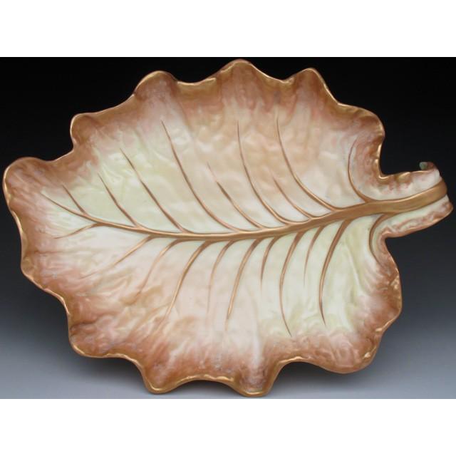 ロイヤルウースター 落葉型 ボウル トレイ オブジェ 30cm アンティーク  