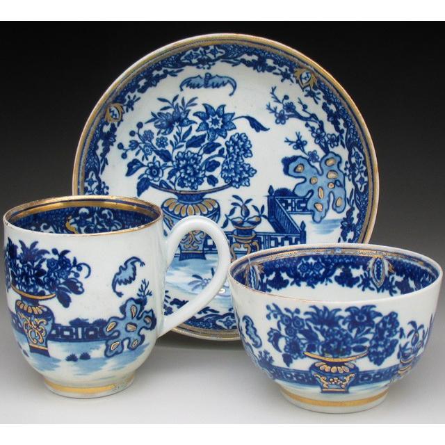 ROYAL WORCESTER ウースター 初期 藍染付 Batパターン ティー ROYAL WORCESTER ウースター 初期 藍染付 Batパターン ティー