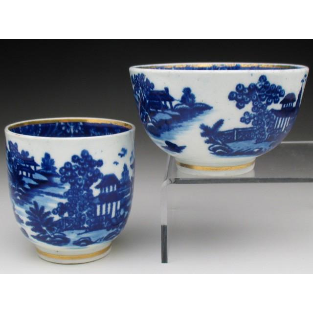 ROYAL WORCESTER ウースター 初期 藍染付東洋風景絵 ティー ROYAL WORCESTER ウースター 初期 藍染付東洋風景絵 ティー