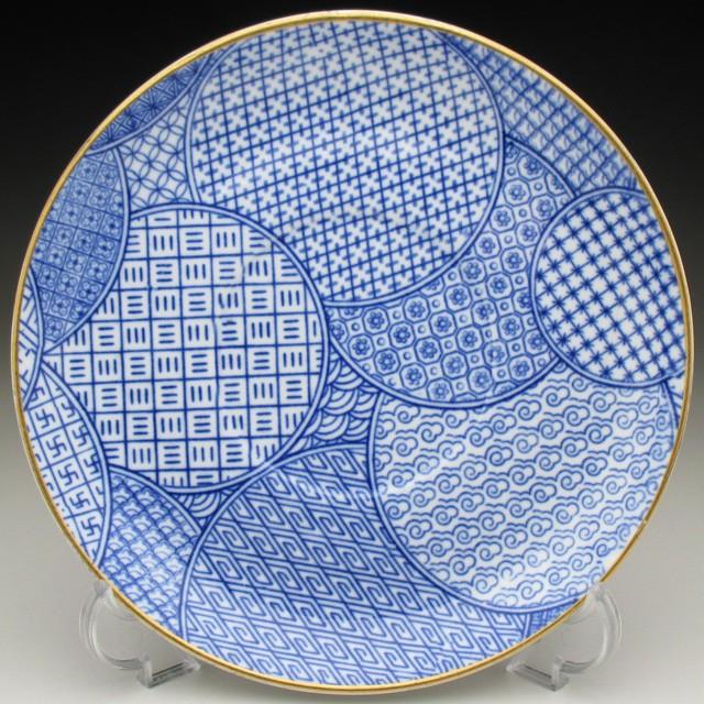 ROYAL WORCESTER ロイヤルウースター 染付家紋文 カップ＆ソーサー 