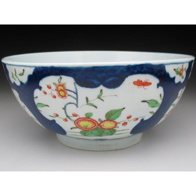 ☆【アンティーク】ブルーウィローボウル アンティーク イングリッシュ パールウェア ブルー & ホワイト 13