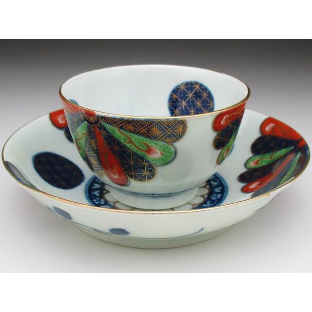 ヴィンテージ　オールド伊万里 ROYAL WORCESTER ウースター 初期 伊万里写し ティーボウル＆ソーサー