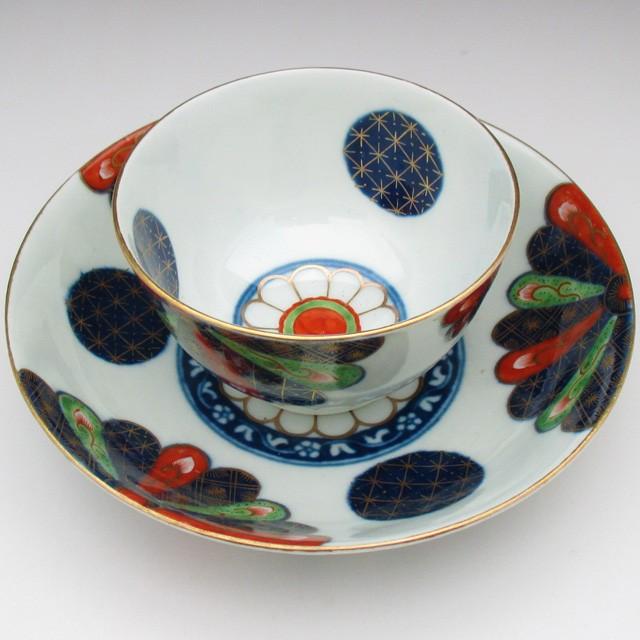 ROYAL WORCESTER ウースター 初期 伊万里写し ティーボウル＆ソーサー