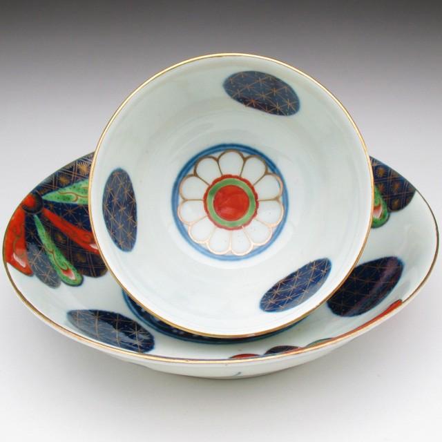 ROYAL WORCESTER ウースター 初期 伊万里写し ティーボウル＆ソーサー