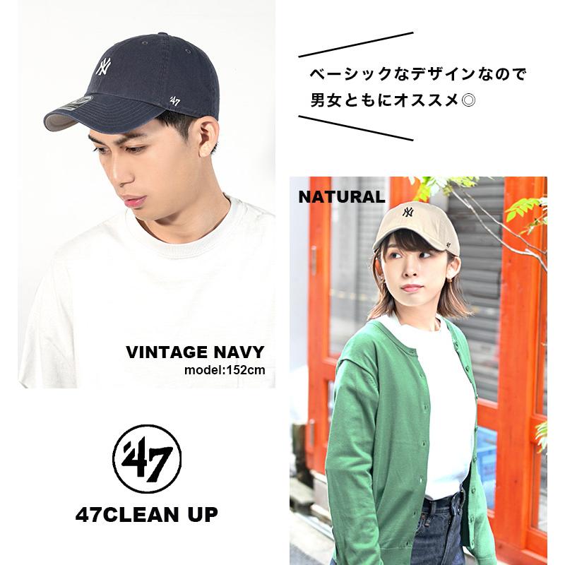 キャップ 47 Brand フォーティーセブン ブランド レディース メンズ 帽子 ミニロゴ おしゃれ NY ロゴ サイズ調節可能 刺繍 ネイビー ベージュ 白 黒 コットン 綿 | ブランド登録なし | 12