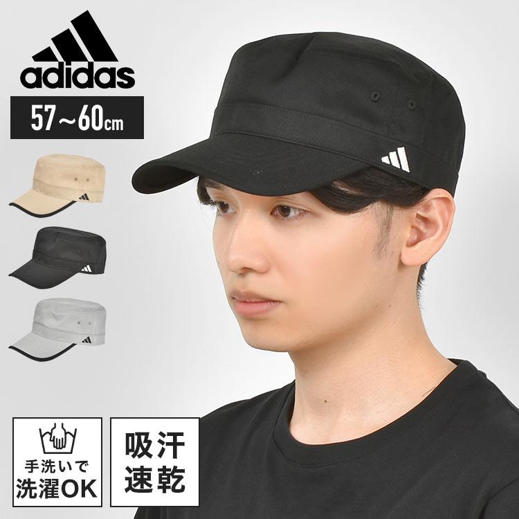 ワークキャップ adidas アディダス メンズ 春夏 帽子 UV対策 吸汗速乾 手洗いOK ブラック グレー ベージュ スポーツ 紫外線対策 洗える | adidas
