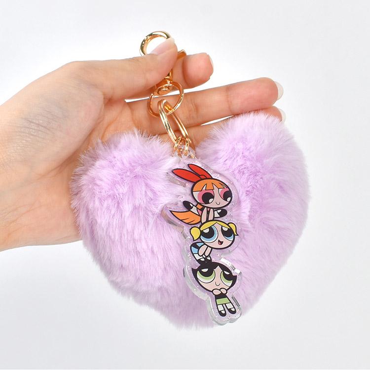 【新品】 パワーパフガールズ　キーホルダー　バブルス　ブロッサム　バターカップ flapper_bags キーホルダー パワーパフガールズ キャラクター かわいい