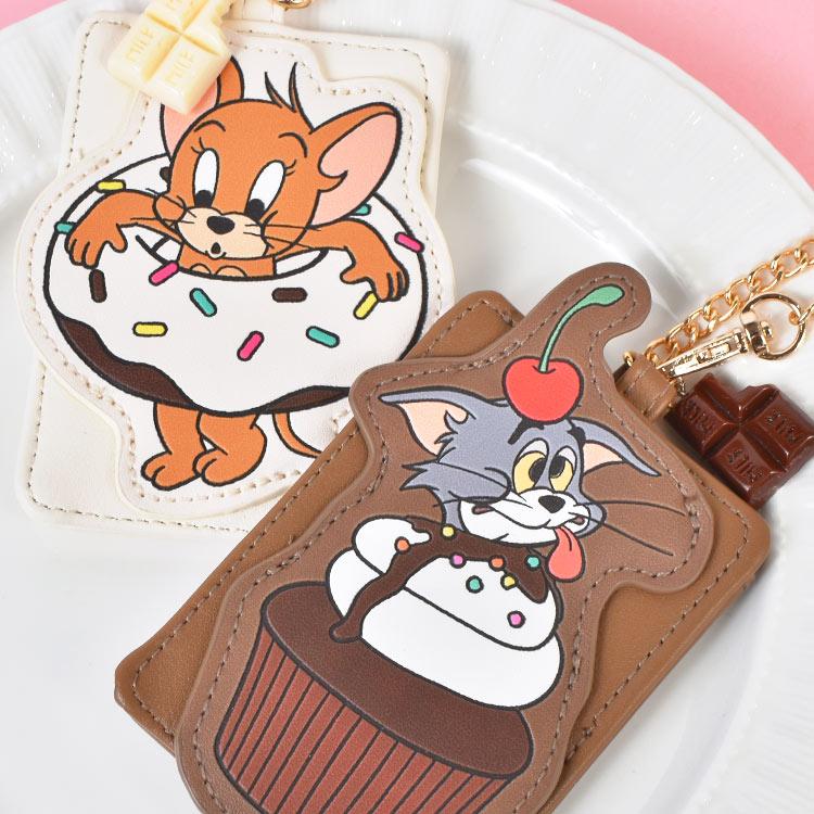 flapper_bags パスケース トムとジェリー タフィー 定期入れ 縦型