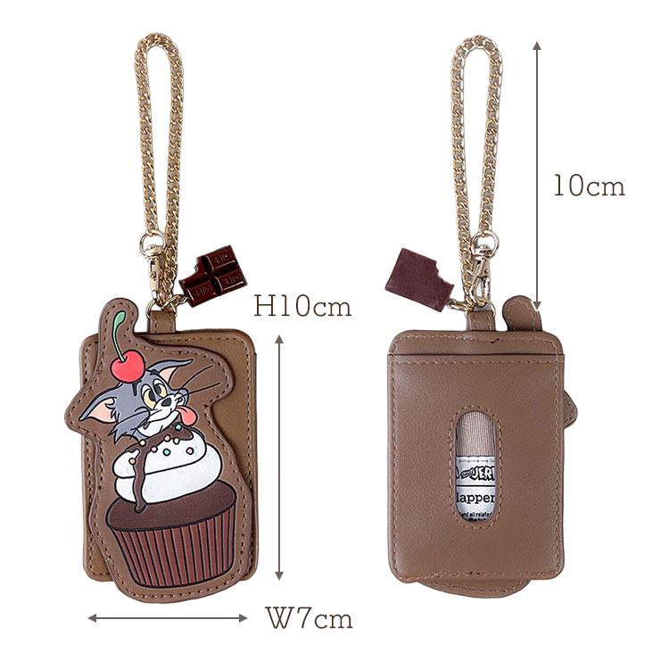 flapper_bags パスケース トムとジェリー タフィー 定期入れ 縦型