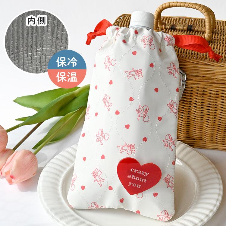 flapper_bags ペットボトルホルダー 保冷 おしゃれ 巾着 500mL 600mL