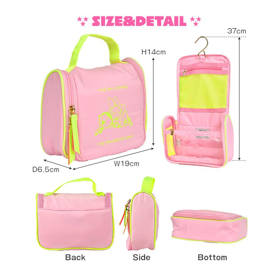 flapper_bags トラベルポーチ 吊り下げ フック付き 旅行 大容量