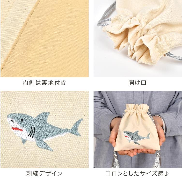 flapper_bags 巾着 小物入れ ポーチ 巾着ポーチ 巾着袋 かわいい 動物