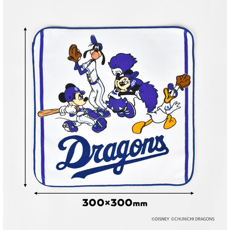 ハンカチ Disney&Baseball ディズニー 日本プロ野球 公式 コラボ