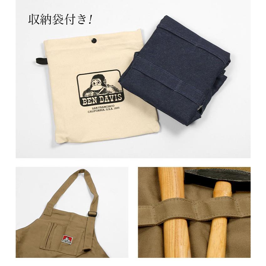 エプロン BEN DAVIS キャンプ TOOL APRON ベンデイビス デイジーチェーン コットン レディース メンズ BBQ DIY チノ 送料無料 | BEN DAVIS | 10