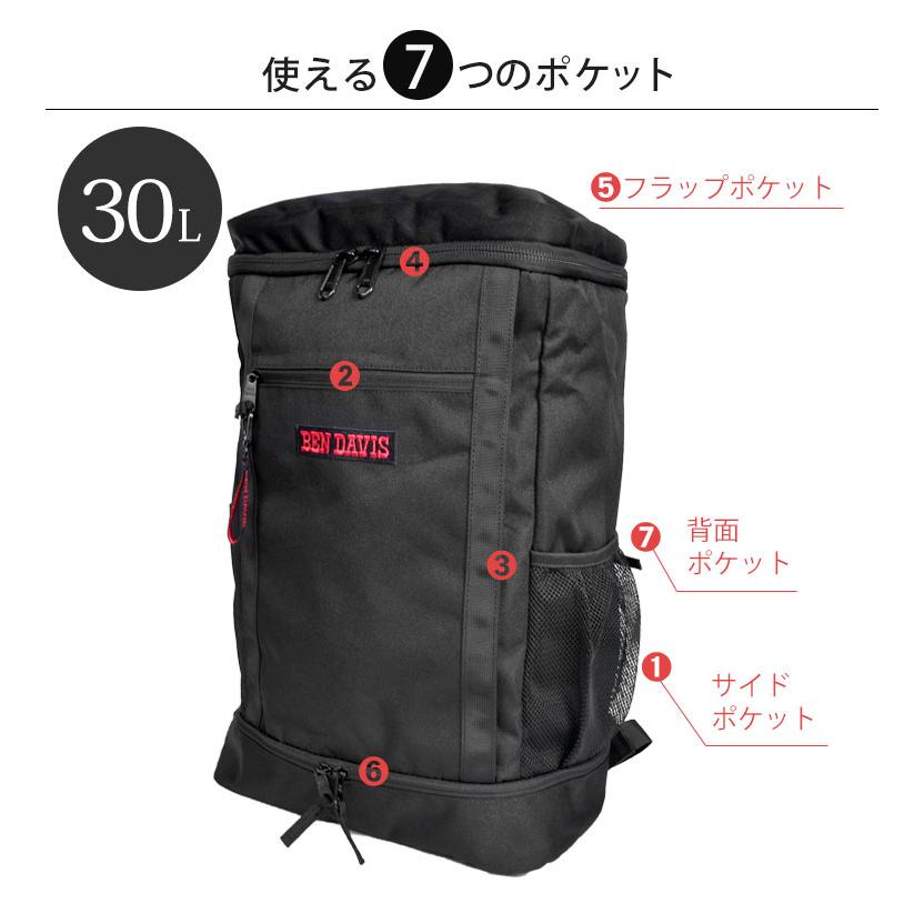 BEN DAVIS（ベンデイビス） リュック メンズ バックパック 大容量