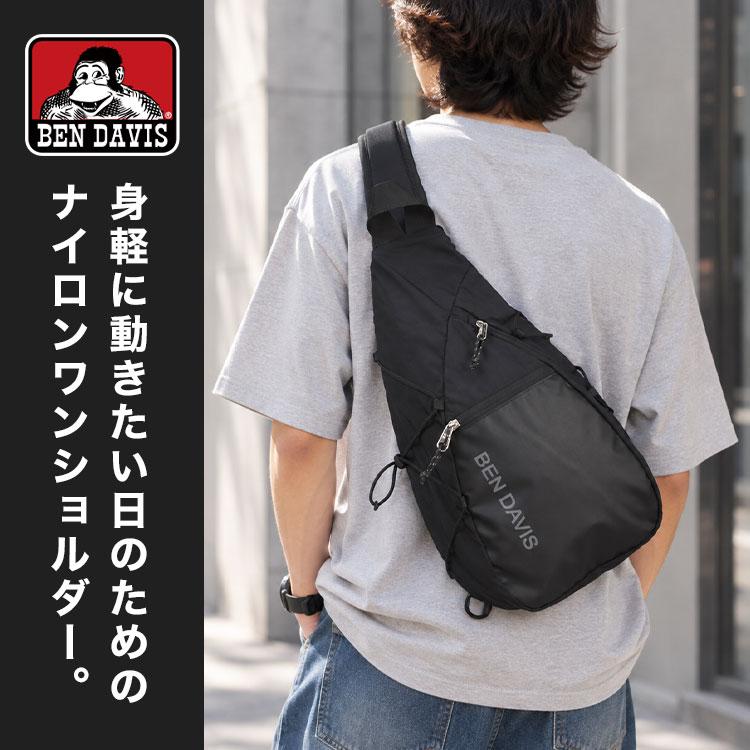 BEN DAVIS（ベンデイビス） ワンショルダーバッグ メンズ 大きめ 斜 