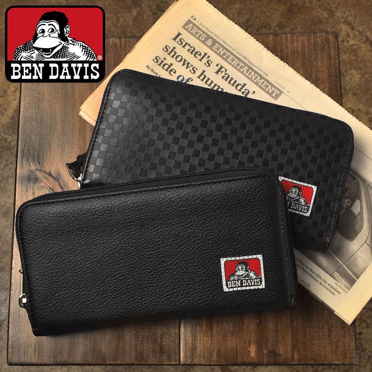 BEN DAVIS（ベンデイビス） 長財布 メンズ 中学生 高校生 ラウンド
