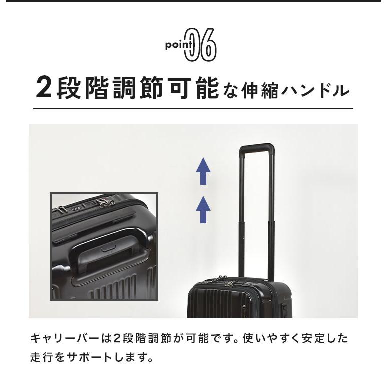 その他 ma バーマス INTER CITY フロントオープン 35L 60520 (スーツケース
