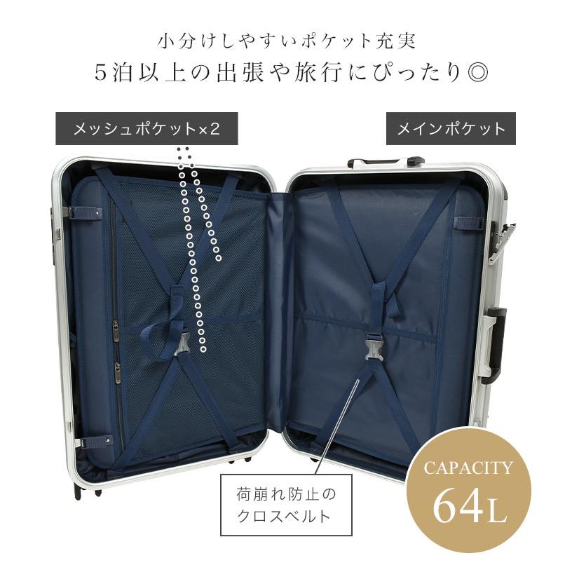 HERITAGE（BERMAS） キャリーケース 軽量 64リットル bermas 60533