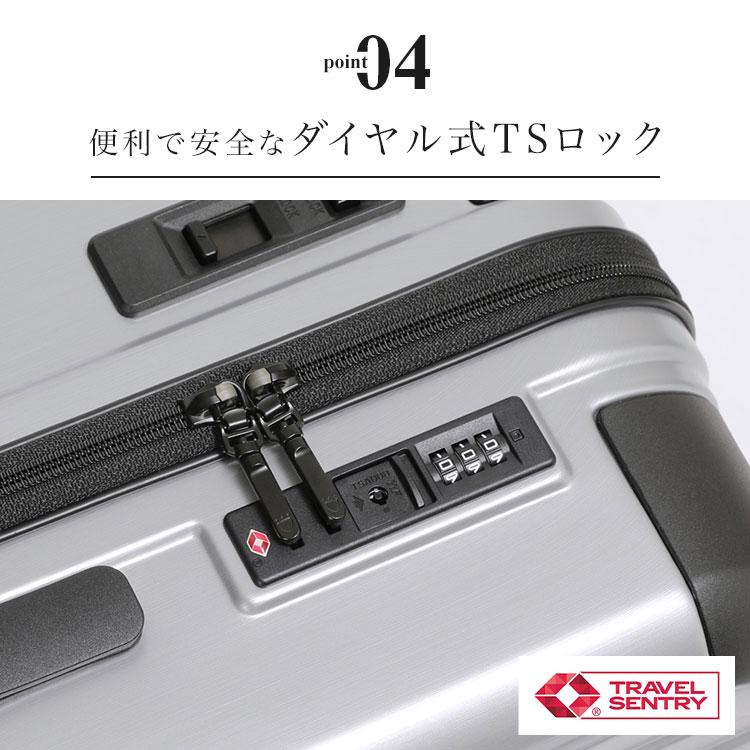 BERMAS スーツケース バーマス 57L Mサイズ 中型 ヘリテージ3 60541 ファスナータイプ TSロック 大容量 3泊 4泊_9