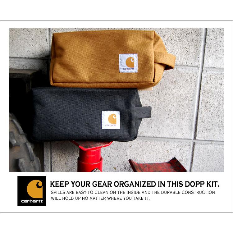 ポーチ carhartt カーハート メンズ 小物入れ 大きめ Lカラー TRAVEL KIT ドップ キット レディース ツールポーチ ブランド | Carhartt | 06