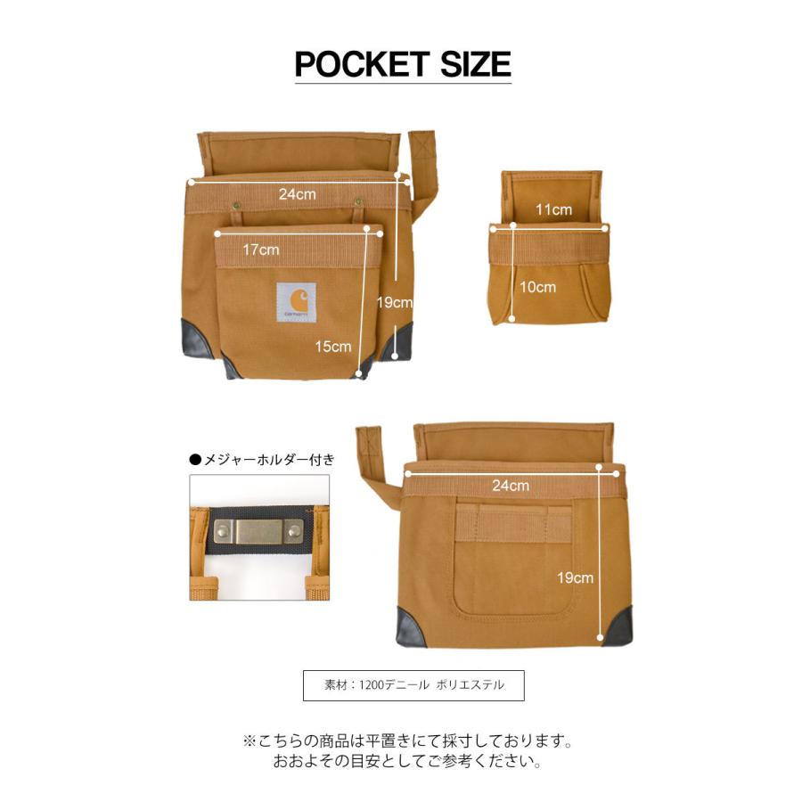 Carhartt（カーハート） ツールバッグ ツールエプロン ダック ブラウン