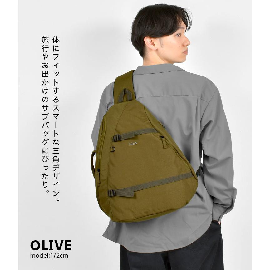 ボディバッグ メンズ 大きめ fulcro フルクロ City fma-0022 クロス