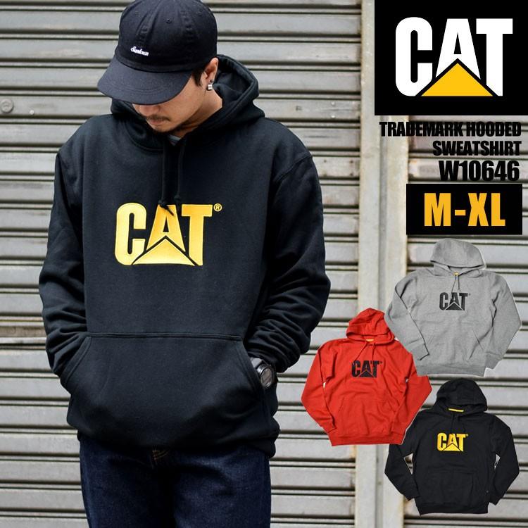 パーカー メンズ ストリート ロゴ ブランド プルオーバー Caterpillar キャタピラー 裏起毛 レディース W 黒 赤 ロゴ M L Xl Cat W Tis 通販 Yahoo ショッピング