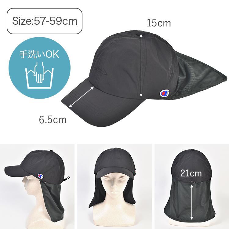 Champion（チャンピオン） キャップ レディース UVカット 帽子 深め