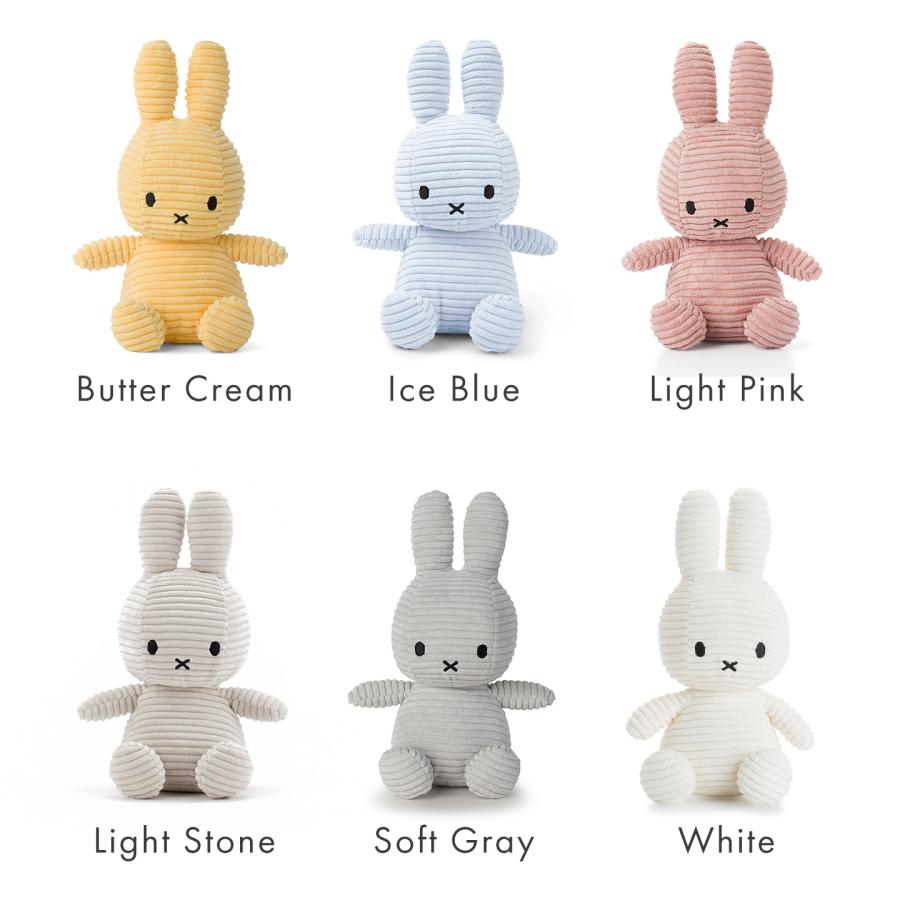 Miffy（ミッフィー） ぬいぐるみ ボントントイズ コーデュロイ 23cm