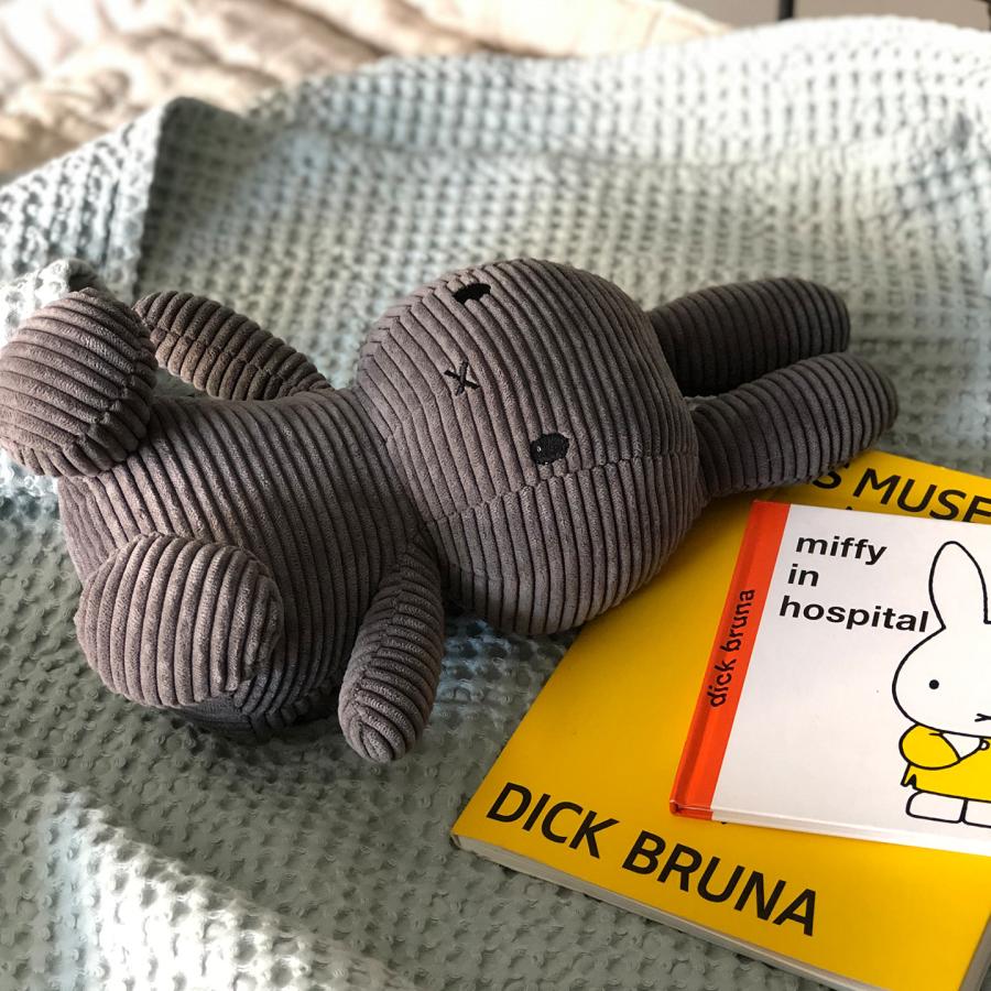 Miffy（ミッフィー） ぬいぐるみ ボントントイズ コーデュロイ 33cm