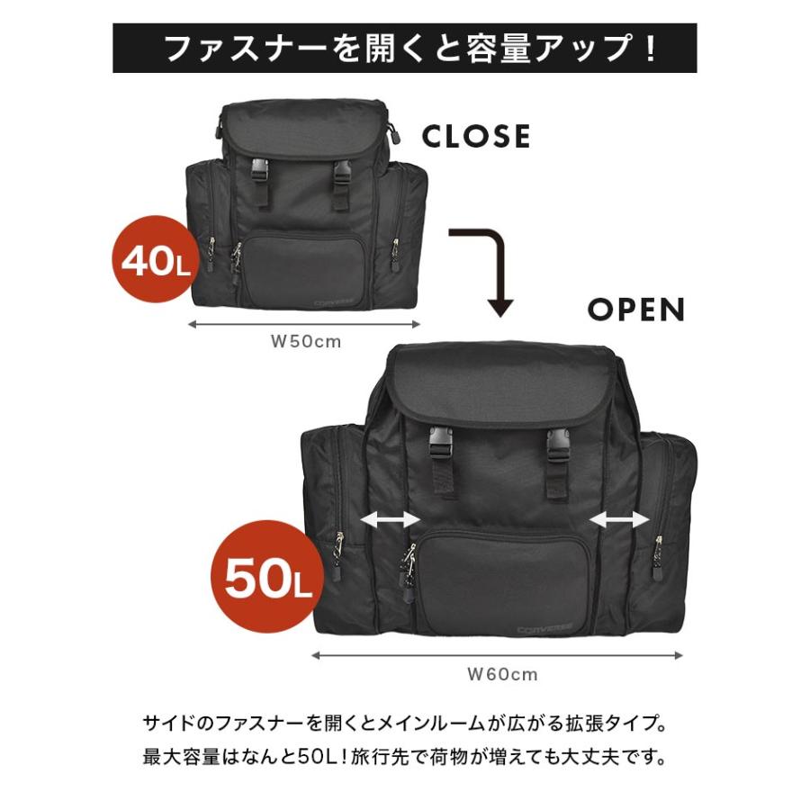 CONVERSE（コンバース） 林間学校 リュック 修学旅行 サブリュック 大