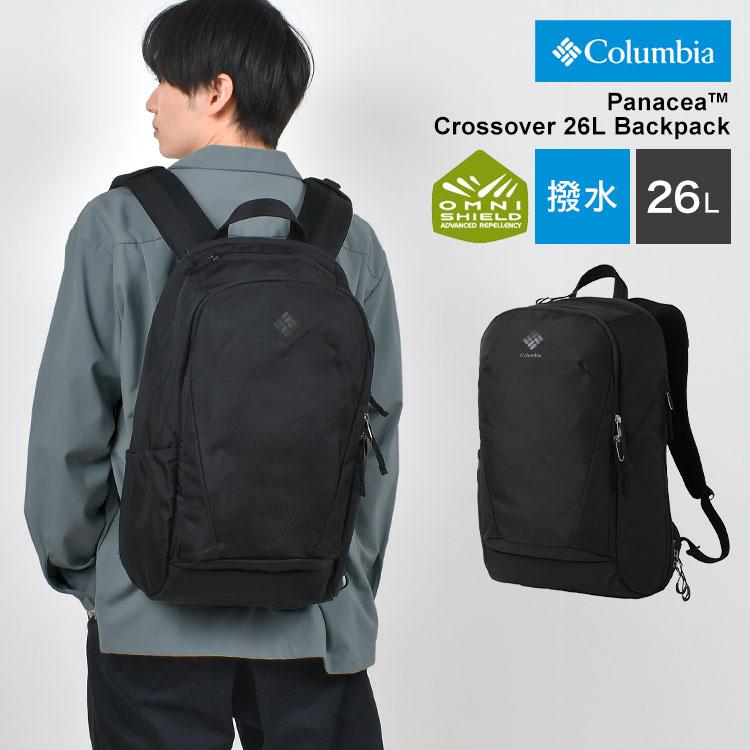 未使用級☆コロンビア 大容量26L 撥水 リュック 黒 通勤 通学 バックパック Columbia（コロンビア） ビジネス リュック メンズ 軽量 大容量 撥水