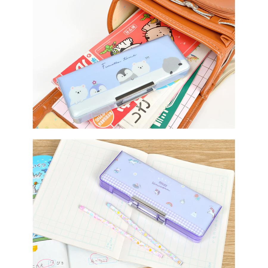 マート 筆箱 小学生 女の子 かわいい 両面 箱型 ペンケース おしゃれ 韓国 文房具 小学校 入学準備 ファンシー 可愛い 筆記用具 文具 ギフト 子供 通園 通学 Materialworldblog Com